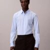 Camicia slim in cotone Stretch a quadretti Camicia slim in cotone Stretch a quadretti