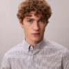 Camicia slim in cotone Stretch a quadretti Camicia slim in cotone Stretch a quadretti