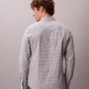Camicia slim in cotone Stretch a quadretti Camicia slim in cotone Stretch a quadretti