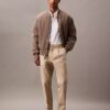Camicia slim in cotone Stretch con bottoni
