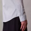 Camicia slim in jacquard geometrico con colletto button-down Camicia slim in jacquard geometrico con colletto button-down