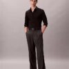 Camicia slim in popeline di cotone Cotton Stretch con bottoni Camicia slim in popeline di cotone Cotton Stretch con bottoni