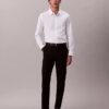 Camicia slim in popeline di cotone Cotton Stretch con bottoni Camicia slim in popeline di cotone Cotton Stretch con bottoni