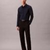 Camicia slim in popeline di cotone Cotton Stretch con bottoni Camicia slim in popeline di cotone Cotton Stretch con bottoni