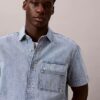 Camicia Utility Shirt in Denim con bottoni Camicia Utility Shirt in Denim con bottoni