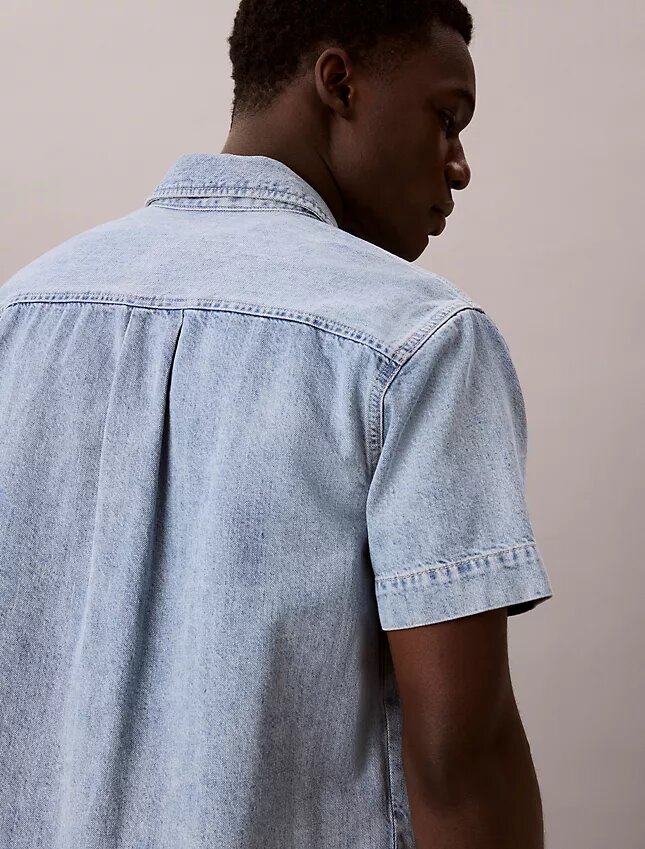 Camicia Utility Shirt in Denim con bottoni Camicia Utility Shirt in Denim con bottoni