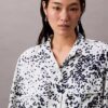 Camicia Utility Shirt stampata con colletto button-down e vestibilità comoda Camicia Utility Shirt stampata con colletto button-down e vestibilità comoda
