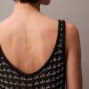 Canotta con trama jacquard Canotta con trama jacquard