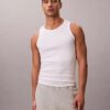 Canotta da notte in misto cotone elasticizzato Cotton Stretch Canotta da notte in misto cotone elasticizzato Cotton Stretch