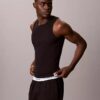 Canotta da notte in misto cotone elasticizzato Cotton Stretch Canotta da notte in misto cotone elasticizzato Cotton Stretch
