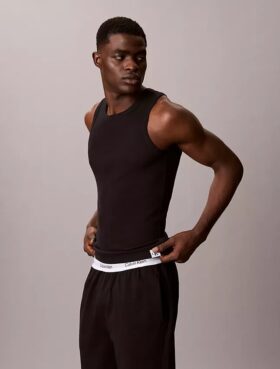 Canotta da notte in misto cotone elasticizzato Cotton Stretch