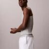 Canotta da notte in misto cotone elasticizzato Cotton Stretch Canotta da notte in misto cotone elasticizzato Cotton Stretch