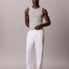 Canotta da notte in misto cotone elasticizzato Cotton Stretch Canotta da notte in misto cotone elasticizzato Cotton Stretch