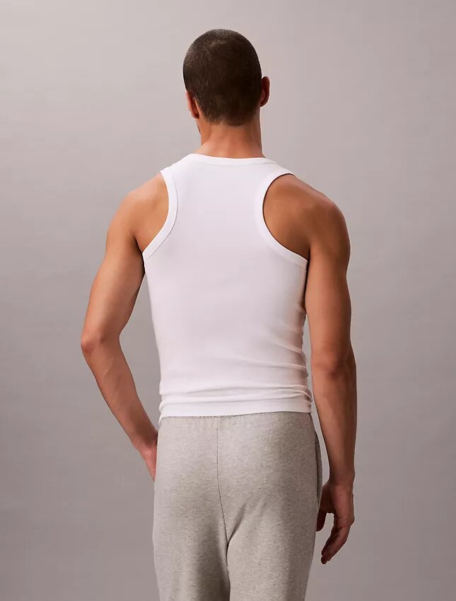 Canotta da notte in misto cotone elasticizzato Cotton Stretch Canotta da notte in misto cotone elasticizzato Cotton Stretch