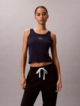 Canotta in cotone Stretch
