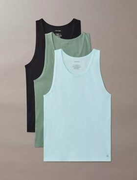Canotta in misto Cotton Stretch, confezione da 3