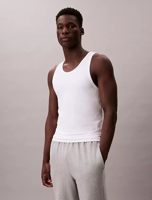 Canotta in misto Cotton Stretch, confezione da 3 Canotta in misto Cotton Stretch, confezione da 3