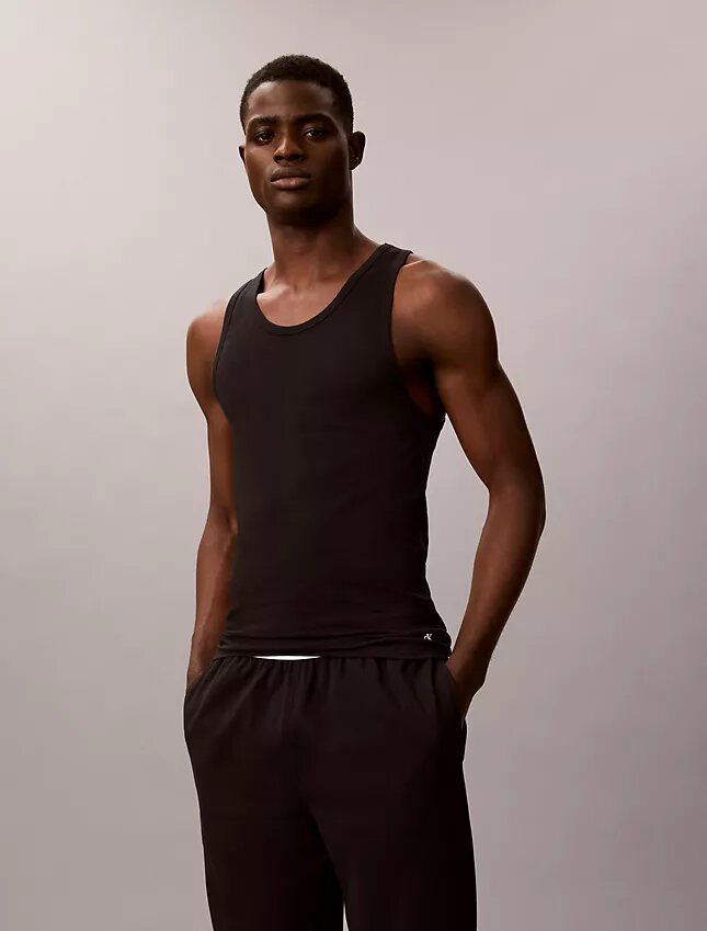 Canotta in misto Cotton Stretch, confezione da 3 Canotta in misto Cotton Stretch, confezione da 3