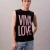 Canotta Marc Hundley Pride Viva Love dal taglio comodo Canotta Marc Hundley Pride Viva Love dal taglio comodo