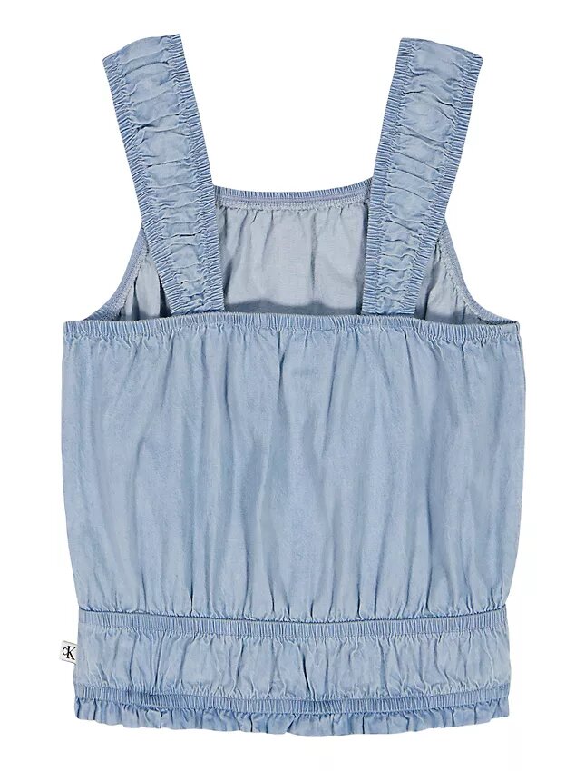 Canotta smockata da bambina Canotta smockata da bambina