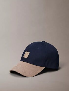 Cappellino da baseball con logo a blocchi di colore
