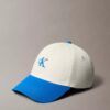 Cappellino da baseball con logo ricamato a contrasto Cappellino da baseball con logo ricamato a contrasto