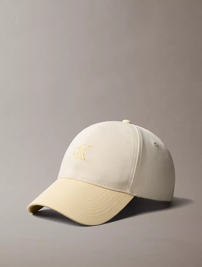 Cappellino da baseball con logo ricamato a contrasto Cappellino da baseball con logo ricamato a contrasto
