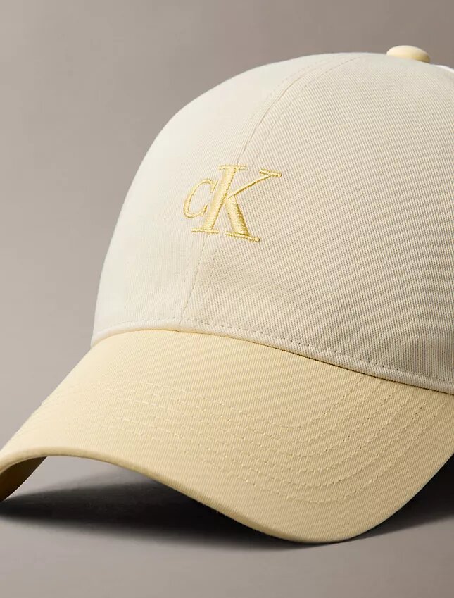 Cappellino da baseball con logo ricamato a contrasto Cappellino da baseball con logo ricamato a contrasto