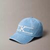 Cappellino da baseball in Denim con logo Monogram Cappellino da baseball in Denim con logo Monogram
