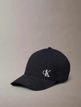 Cappellino da baseball in twill di cotone spazzolato con logo