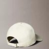Cappellino da baseball in twill di cotone spazzolato con logo