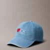 Cappellino in Denim con grafica “I Love Ck” Cappellino in Denim con grafica “I Love Ck”