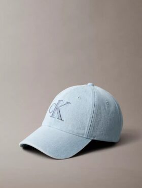 Cappellino in Denim con Monogram