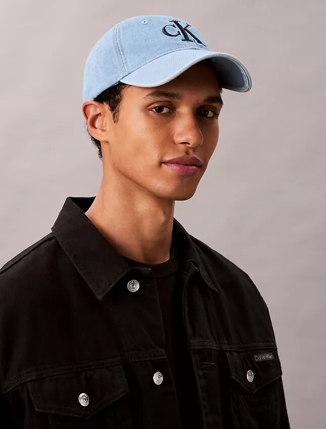 Cappellino in Denim con Monogram Cappellino in Denim con Monogram
