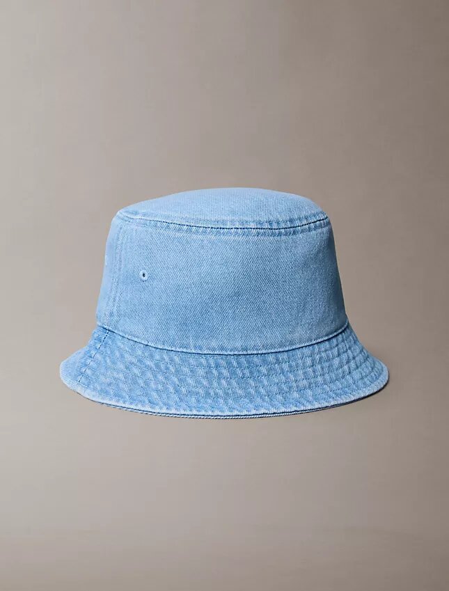 Cappello a secchiello in Denim con Monogram Cappello a secchiello in Denim con Monogram