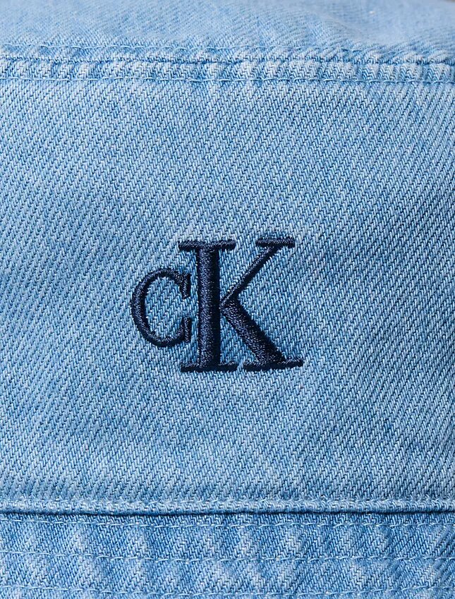 Cappello a secchiello in Denim con Monogram Cappello a secchiello in Denim con Monogram