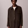 Cappotto da auto in misto lana Melton Cappotto da auto in misto lana Melton