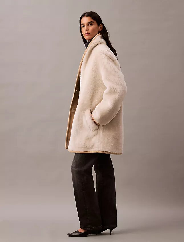 Cappotto reversibile in shearling Cappotto reversibile in shearling