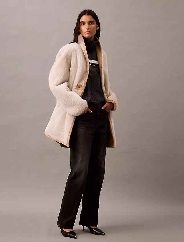 Cappotto reversibile in shearling Cappotto reversibile in shearling