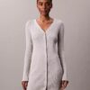 Cardigan a coste in morbido cotone