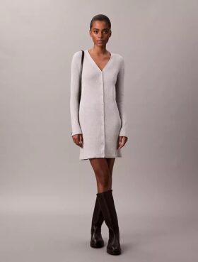 Cardigan a coste in morbido cotone