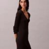 Cardigan a coste in morbido cotone
