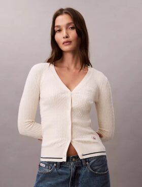 Cardigan a trecce Monologo