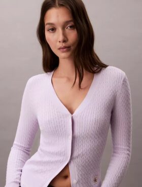 Cardigan a trecce Monologo