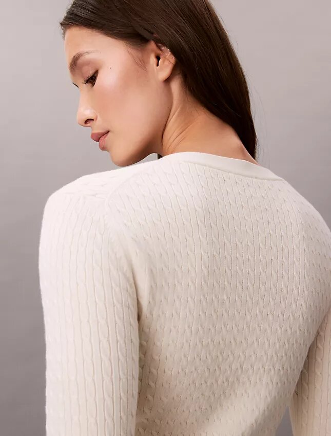 Cardigan a trecce Monologo Cardigan a trecce Monologo