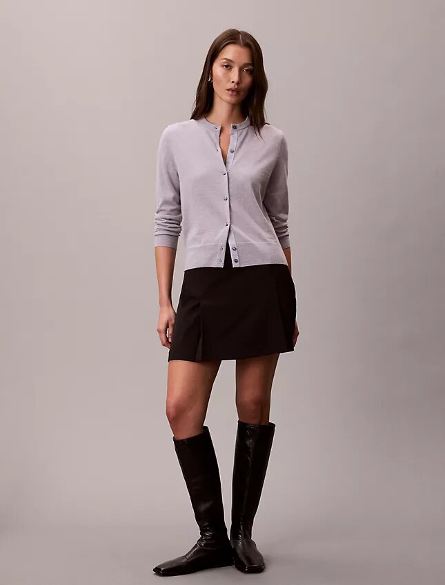 Cardigan in lana merino Cardigan in lana merino