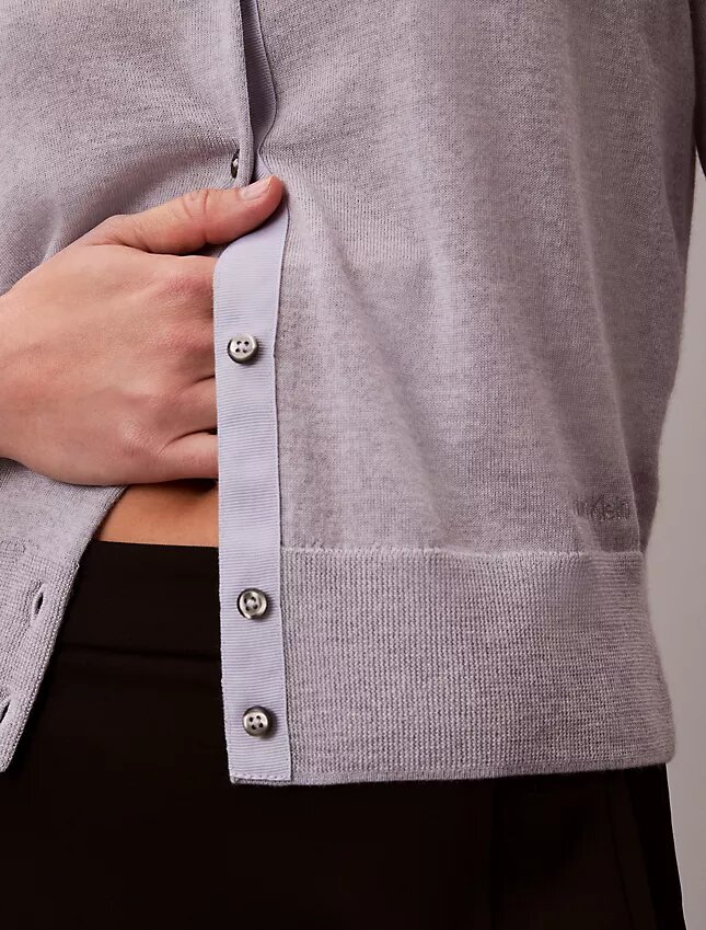 Cardigan in lana merino Cardigan in lana merino