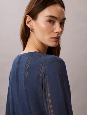 Cardigan in misto lino