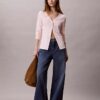 Cardigan slim a coste sottili Monologo Cardigan slim a coste sottili Monologo