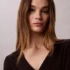 Cardigan slim a coste sottili Monologo Cardigan slim a coste sottili Monologo